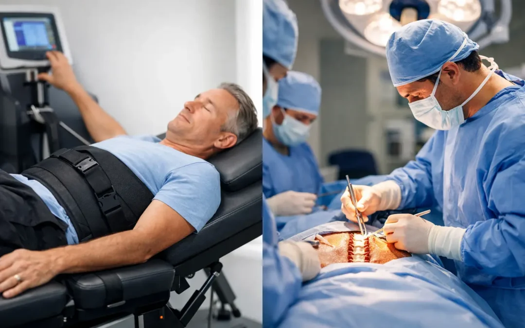 Spinal Decompression vs Surgery Compared